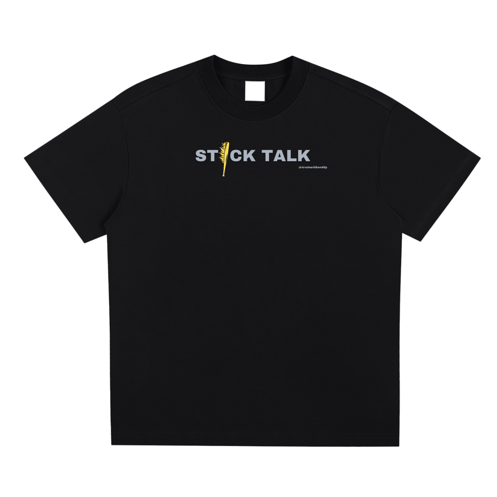 STICK TALK Adult T-Shirt