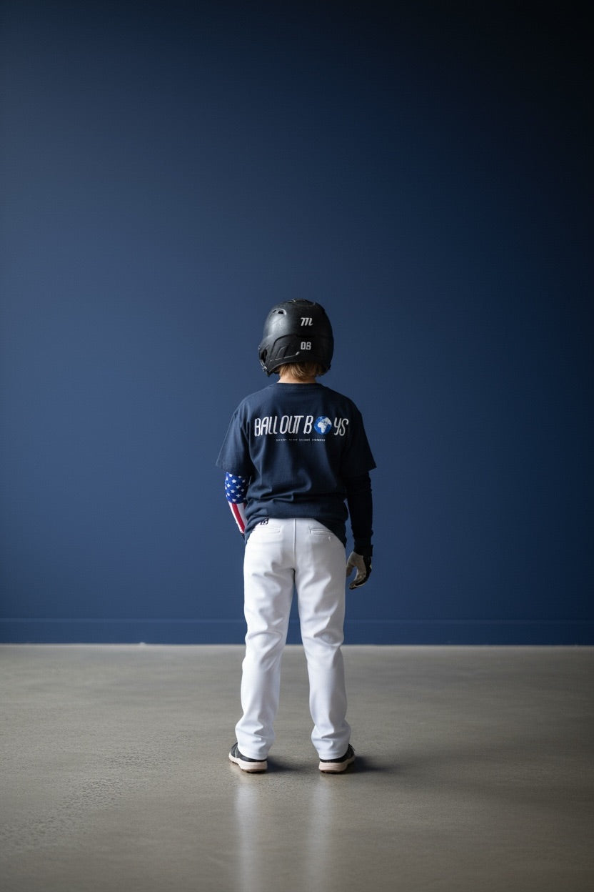 GRIND HARD SHINE HARDER Kid's Long-Sleeve Tee