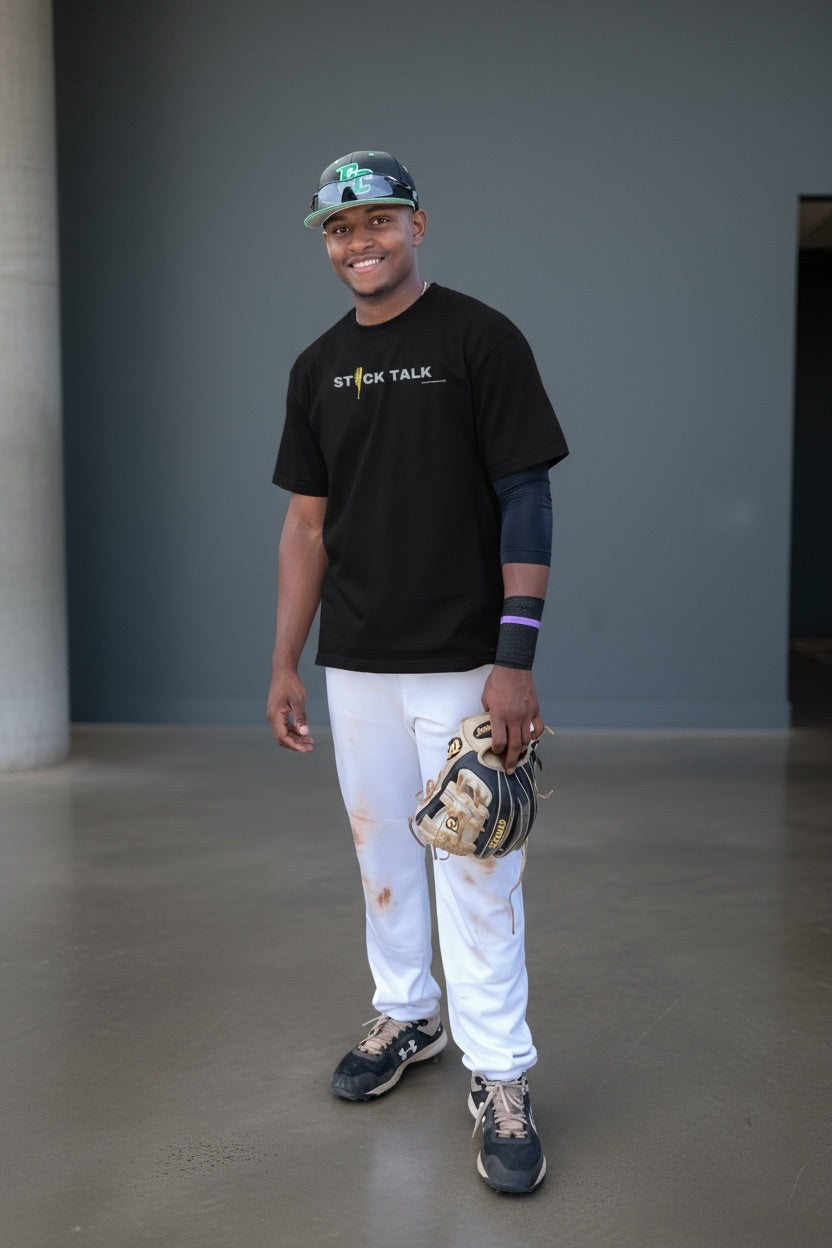 STICK TALK Adult T-Shirt