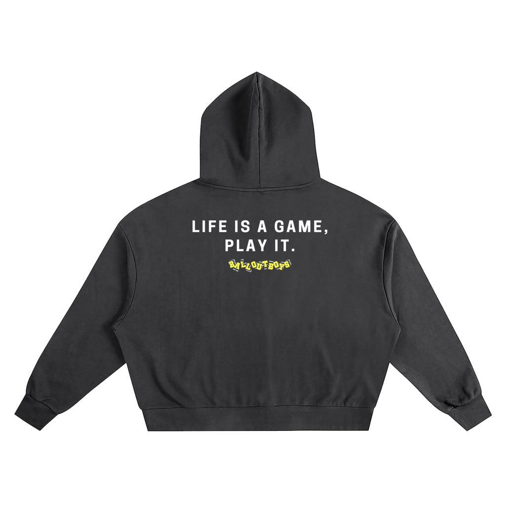 CraZy FOnT Oversized Hoodie